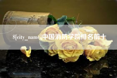 遵化市中国消防学院排名前十