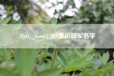 遵化市2024奥运冠军名字