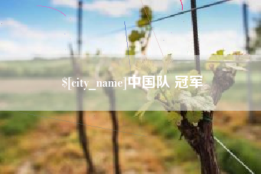 遵化市中国队 冠军