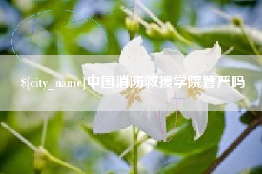 遵化市中国消防救援学院管严吗