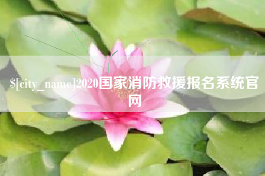 遵化市2020国家消防救援报名系统官网