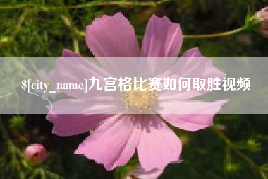 遵化市九宫格比赛如何取胜视频