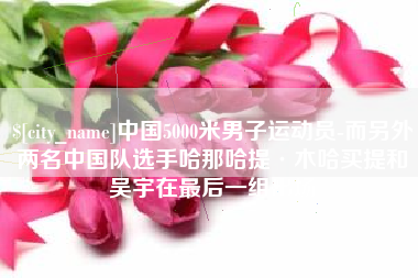 遵化市中国5000米男子运动员-而另外两名中国队选手哈那哈提·木哈买提和吴宇在最后一组出场