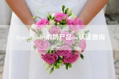 遵化市消防产品ccc认证查询