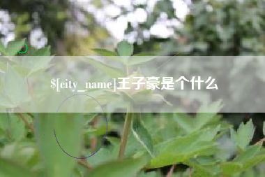 遵化市王子豪是个什么