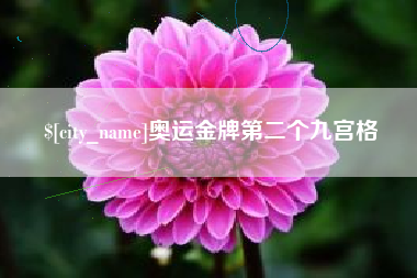 遵化市奥运金牌第二个九宫格