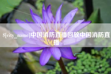 遵化市中国消防直播回放中国消防直播