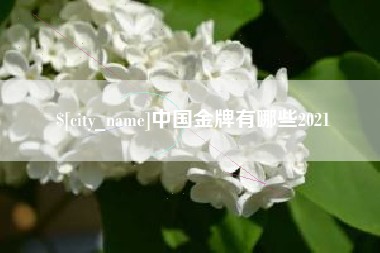 遵化市中国金牌有哪些2021