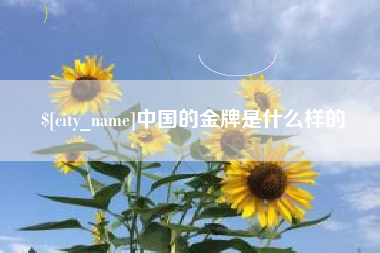 遵化市中国的金牌是什么样的