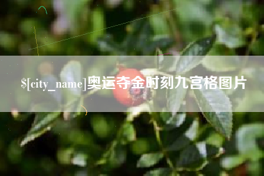 遵化市奥运夺金时刻九宫格图片