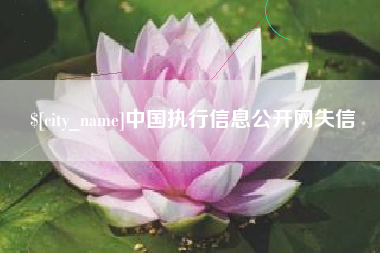 遵化市中国执行信息公开网失信